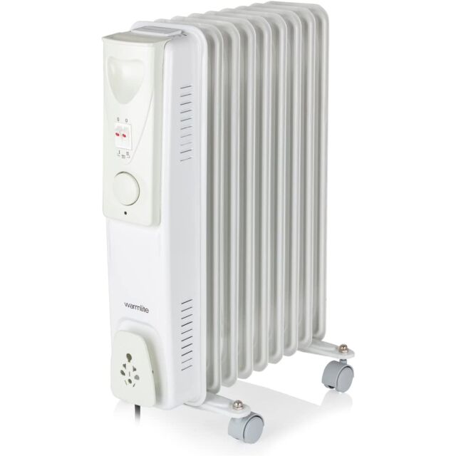 Warmlite WL43004YW 2000W Oil Filled Radiator White