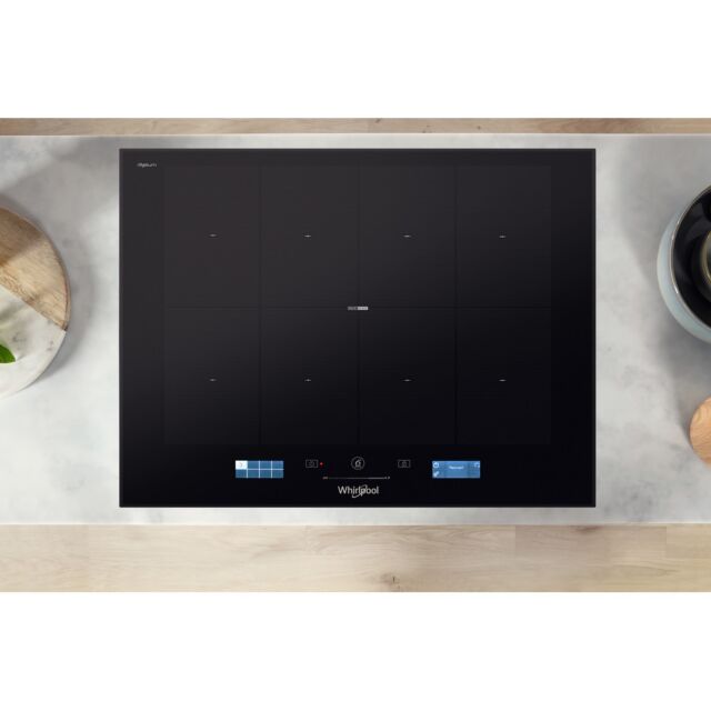 Whirlpool SMP658CBTIXL Induction Hob 4 Zones 60Cm - Black
