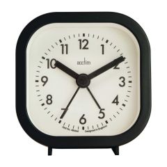 Acctim 16303 Robyn Square Alarm Clock In Black