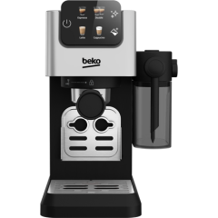 Beko CEP5304X Caffeexperto Manual Espresso With Steam Wand - Black