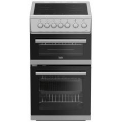 Beko EDVC503S 50Cm Double Oven Electric 58 Ltrs Main, 31 Ltrs Top
