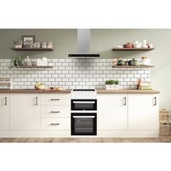 Beko EDVC503W 50Cm Double Oven Electric 58 Ltrs Main, 31 Ltrs Top