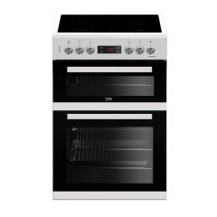 Beko KDC653W 60Cm Ceramic Cooker With Double Oven White