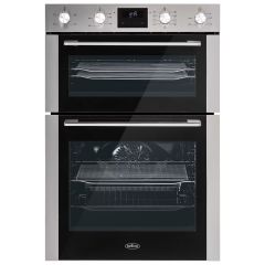 Belling 444411402 Comfortcook™ Bi903mfc Built In Electric Double Oven - A Rated Stainless Steel