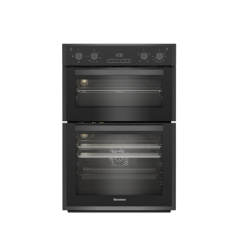 Blomberg RODN9202DX 59.4Cm Built In Electric Double Oven - Dark Steel
