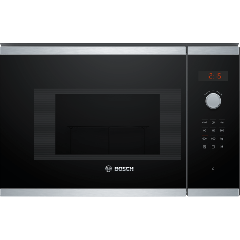 Bosch BEL523MS0B Serie | 4, Built-In Microwave Oven, 60 X 38 Cm, Stainless Steel