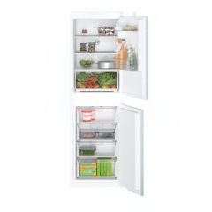 Bosch KIN85NSE0G Integrated Fridge Freezers Frost Free - White