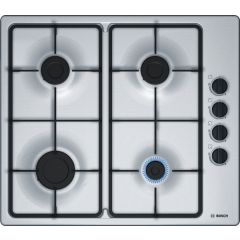 Bosch PBP6B5B60 58Cm Gas Hob - Stainless Steel
