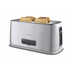 Breville VTR023 Edge 4 Slice Toaster Silver