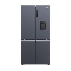 Haier HCR5919EHMB 90Cm Freestanding American Fridge Freezer - Brushed Black