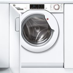 Hoover HBWOS 69TMET-80 Integrated Washing Machine 300 Pro Wifi Connected 9Kg 1600 Rpm - White / Chro