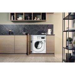 Hotpoint BIWMHG71483UKN Integrated Washing Machine 7Kg 1400Spin White Antistain