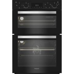 Hotpoint DIH10DB Built In Electric Fan Double Oven - Black
