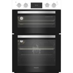 Hotpoint DIH10DW Built In Electric Fan Double Oven - White