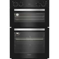 Hotpoint DIH82GB Built In Electric Multifunction Double Oven - Black