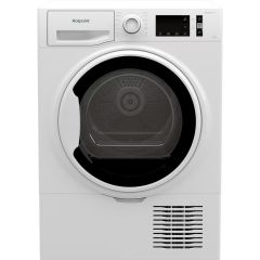 Hotpoint H3D81WBUK Dryer 8Kg Condenser Sensor White 10Hr Crease Care