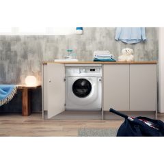 Indesit BIWMIL71252UKN Integrated Washing Machine 7Kg 1200 Spin White