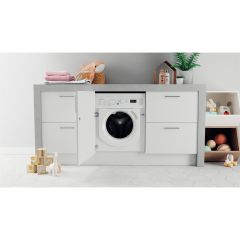 Indesit BIWMIL81485 Integrated Washing Machine: 8Kg -