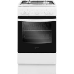 Indesit IS5G1KMW 50Cm Freestanding Gas Cooker - White - A Rated