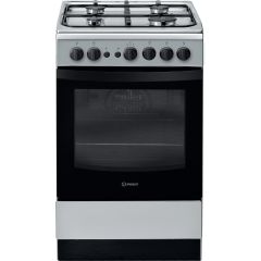 Indesit IS5G1PMSS 50Cm Gas Cooker - Silver