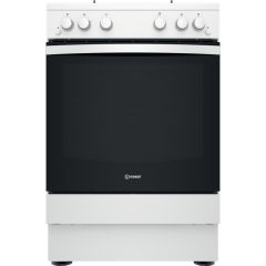 Indesit IS67G1PMW 60Cm Freestanding Gas Cooker - White - A+ Rated