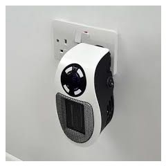 Lloytron F2210WH Power Heater Plug In With Timmer