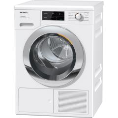Miele TEL785WP Freestanding Heat Pump Tumble Dryer, 9Kg Load, White