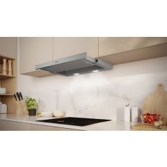 Neff D46BR22N1B 60Cm Wide Telescopic Hood - Metallic - B Rated