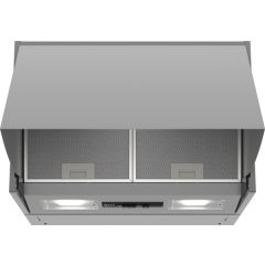 Neff D64MAC1X0B 60Cm Wide Integrated Hood - Metallic - B Rated