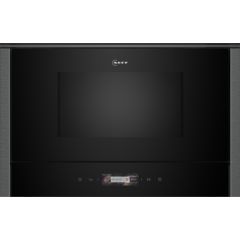 Neff NR4WR21G1B Built-In Microwave Oven, Graphite-Grey