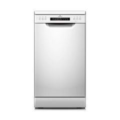 New World NW45DWFSW 45Cm White Slimline 9 Ps Dishwasher