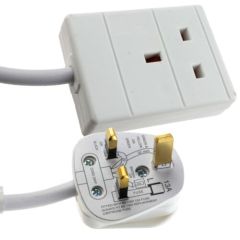 Pro-Elec PEL00898 1 Mtr 1 Gang 13 Amp Extension Lead