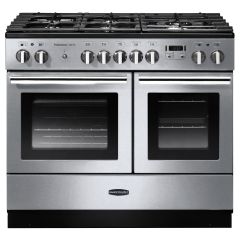 Rangemaster PROPL100FXDFFSS/C Professional+ Fx 100 Dual Fuel Stainless Steel With Chrome Trim