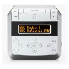 Roberts Radio Ltd SOUND48W Dab/Dab+/Fm/Cd Stereo Clock Radio With CD Bookmark In White