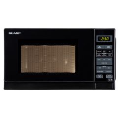 Sharp R-272(K)M Touch Control 20 Litre Solo Microwave 800Watts - Black 