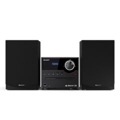 Sharp XL-B517D(BK) Wireless Hi-Fi Micro System - Black 2.0 Chanel 40W Speakers
