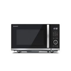 Sharp YC-QG204AU-B 20 Litres Flatbed Microwave Oven With Grill - Black