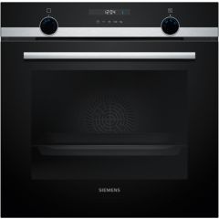 Siemens HB537GBS3B Built-In Electric Single Oven In Black