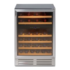 Stoves 444440919 600Wcss 600Mm Integrated Wine Cooler Offers Ample Space For 46 Bottles Of Wine.