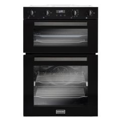 Stoves BI902MFCTBLK 90Cm Built-In Multifunction+ Double Oven Black