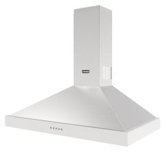 Stoves CHIM 90PYR STA 90Cm Chimney Cooker Hood, A+ Rated Stainless Steel