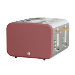 Swan ST14620FUS 4 Slice Nordic Toaster Fuchsia Rose