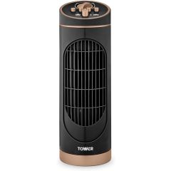 Tower T629000 Cavaletto 14 Inch Mini Tower Fan Rose Gold Black