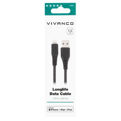 Vivanco 61688 Longlife Lightning USB Connection, 1,5M