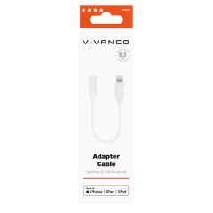 Vivanco 61809 LIGHTNING AUDIO ADAPTER, 10CM