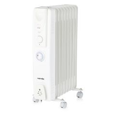 Warmlite WL43004YTW 2000W Oil Filled Radiator With 24 Hour Timer