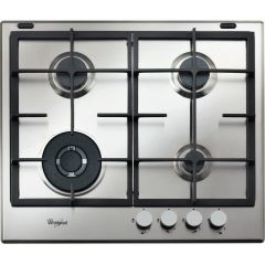 Whirlpool GMA6422IX 60Cm Stainless Steel Gas Hob