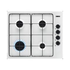 Zanussi ZGNN640W 60Cm Series 20 Slim Side Control Gas Hob White